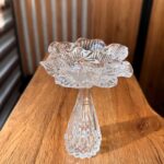 شمعدان گل بلند بلور