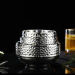 ست کاسه سه عددی  چکشی