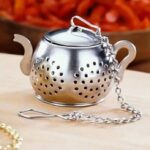 صافی چای و دمنوش قوری استیل